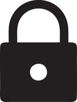 Lock security icon symbol vector image. Illustration of the key secure access system vector design. EPS 10