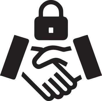 Lock security icon symbol vector image. Illustration of the key secure access system vector design. EPS 10