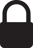 Lock security icon symbol vector image. Illustration of the key secure access system vector design. EPS 10