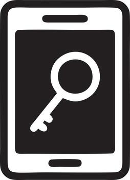 Lock security icon symbol vector image. Illustration of the key secure access system vector design. EPS 10