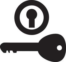 Lock security icon symbol vector image. Illustration of the key secure access system vector design. EPS 10