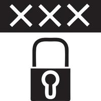 Lock security icon symbol vector image. Illustration of the key secure access system vector design. EPS 10