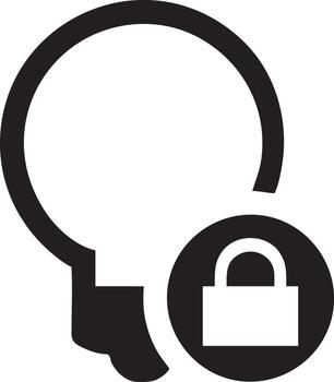 Lock security icon symbol vector image. Illustration of the key secure access system vector design. EPS 10