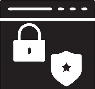 Lock security icon symbol vector image. Illustration of the key secure access system vector design. EPS 10