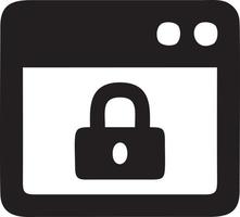 Lock security icon symbol vector image. Illustration of the key secure access system vector design. EPS 10