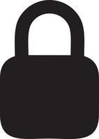 Lock security icon symbol vector image. Illustration of the key secure access system vector design. EPS 10