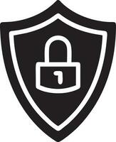 Lock security icon symbol vector image. Illustration of the key secure access system vector design. EPS 10