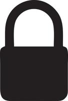 Lock security icon symbol vector image. Illustration of the key secure access system vector design. EPS 10