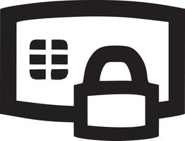 Lock security icon symbol vector image. Illustration of the key secure access system vector design. EPS 10