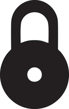 Lock security icon symbol vector image. Illustration of the key secure access system vector design. EPS 10