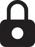 Lock security icon symbol vector image. Illustration of the key secure access system vector design. EPS 10