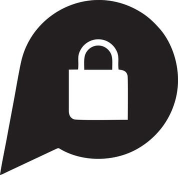 Lock security icon symbol vector image. Illustration of the key secure access system vector design. EPS 10