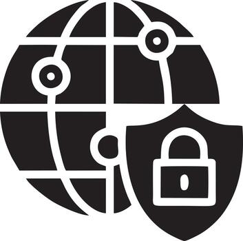 Lock security icon symbol vector image. Illustration of the key secure access system vector design. EPS 10