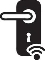 Lock security icon symbol vector image. Illustration of the key secure access system vector design. EPS 10