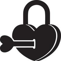 Lock security icon symbol vector image. Illustration of the key secure access system vector design. EPS 10