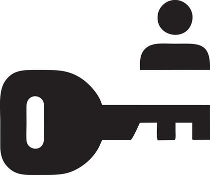 Lock security icon symbol vector image. Illustration of the key secure access system vector design. EPS 10