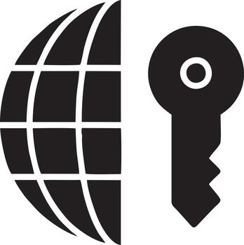 Lock security icon symbol vector image. Illustration of the key secure access system vector design. EPS 10