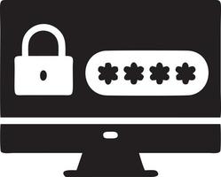 Lock security icon symbol vector image. Illustration of the key secure access system vector design. EPS 10