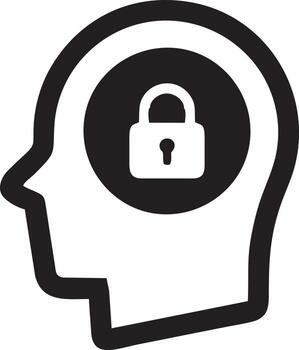 Lock security icon symbol vector image. Illustration of the key secure access system vector design. EPS 10
