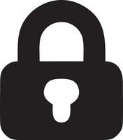 Lock security icon symbol vector image. Illustration of the key secure access system vector design. EPS 10