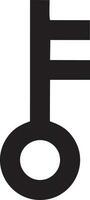 Lock security icon symbol vector image. Illustration of the key secure access system vector design. EPS 10