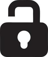 Lock security icon symbol vector image. Illustration of the key secure access system vector design. EPS 10