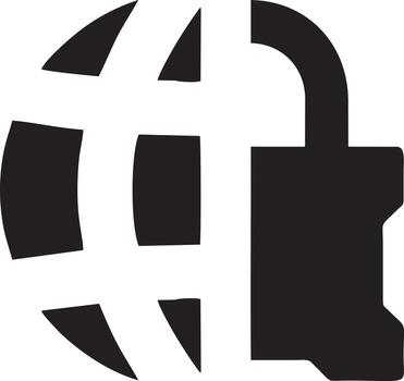 Lock security icon symbol vector image. Illustration of the key secure access system vector design. EPS 10