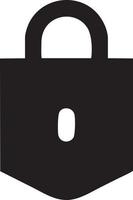 Lock security icon symbol vector image. Illustration of the key secure access system vector design. EPS 10