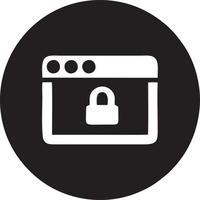 Lock security icon symbol vector image. Illustration of the key secure access system vector design. EPS 10