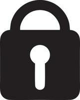 Lock security icon symbol vector image. Illustration of the key secure access system vector design. EPS 10