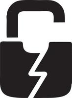 Lock security icon symbol vector image. Illustration of the key secure access system vector design. EPS 10