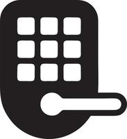 Lock security icon symbol vector image. Illustration of the key secure access system vector design. EPS 10