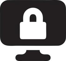 Lock security icon symbol vector image. Illustration of the key secure access system vector design. EPS 10