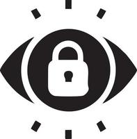 Lock security icon symbol vector image. Illustration of the key secure access system vector design. EPS 10