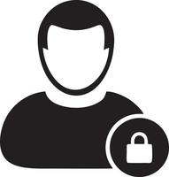 Lock security icon symbol vector image. Illustration of the key secure access system vector design. EPS 10