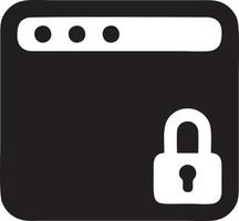 Lock security icon symbol vector image. Illustration of the key secure access system vector design. EPS 10