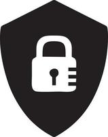 Lock security icon symbol vector image. Illustration of the key secure access system vector design. EPS 10