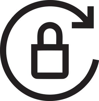 bloquear seguridad icono símbolo vector imagen. ilustración de el llave seguro acceso sistema vector diseño. eps 10