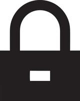 Lock security icon symbol vector image. Illustration of the key secure access system vector design. EPS 10