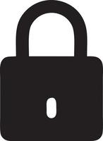 Lock security icon symbol vector image. Illustration of the key secure access system vector design. EPS 10