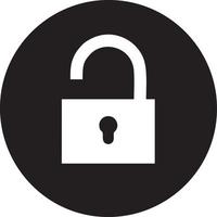 Lock security icon symbol vector image. Illustration of the key secure access system vector design. EPS 10