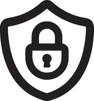 Lock security icon symbol vector image. Illustration of the key secure access system vector design. EPS 10