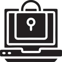 Lock security icon symbol vector image. Illustration of the key secure access system vector design. EPS 10