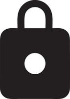 Lock security icon symbol vector image. Illustration of the key secure access system vector design. EPS 10