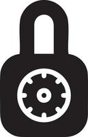 Lock security icon symbol vector image. Illustration of the key secure access system vector design. EPS 10