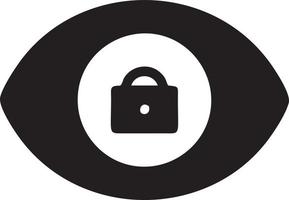 Lock security icon symbol vector image. Illustration of the key secure access system vector design. EPS 10