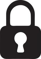 Lock security icon symbol vector image. Illustration of the key secure access system vector design. EPS 10