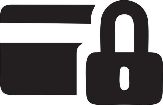 Lock security icon symbol vector image. Illustration of the key secure access system vector design. EPS 10