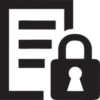 Lock security icon symbol vector image. Illustration of the key secure access system vector design. EPS 10