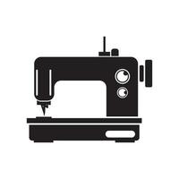 de coser máquina logo icono, ilustración modelo diseño vector